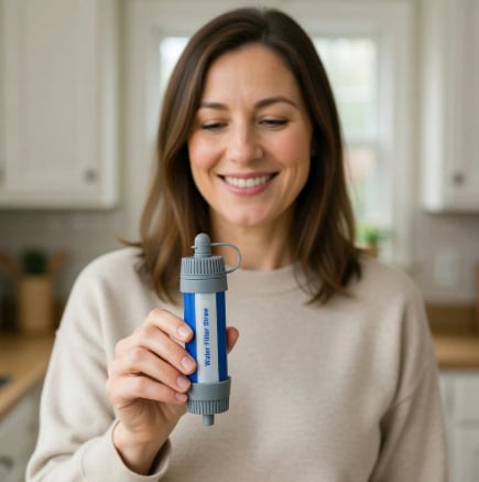 survival water filters testimonial Angela M.